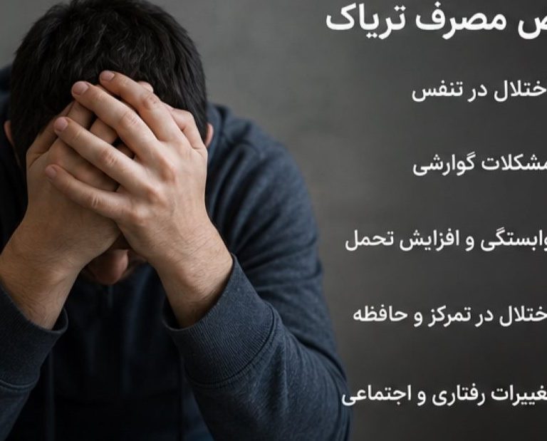 عوارض مصرف تریاک